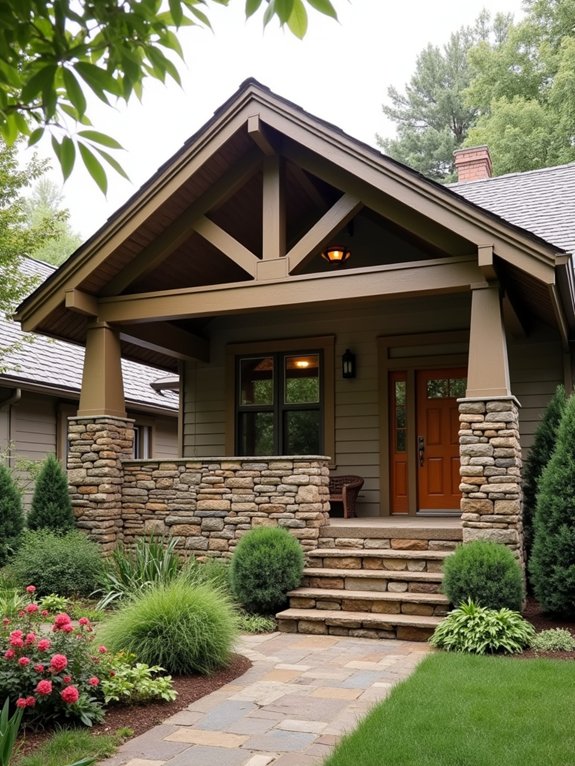 craftsman cottage architectural features
