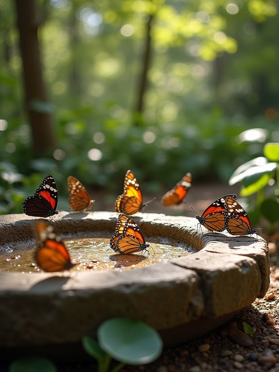 create a butterfly puddling station