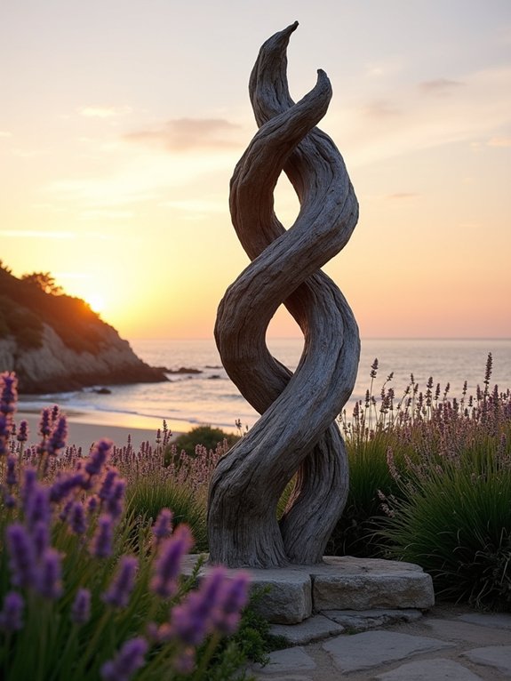 create stunning driftwood sculptures