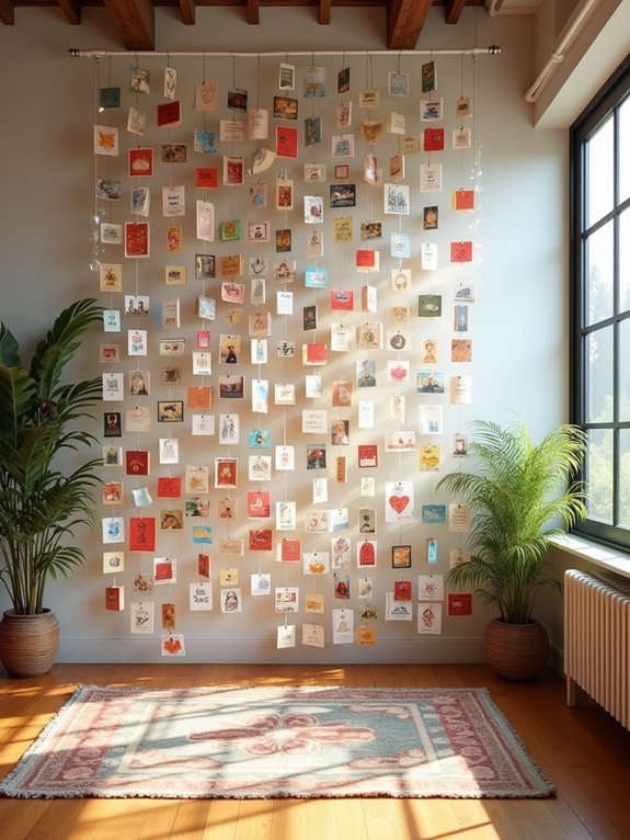 creative card room dividers
