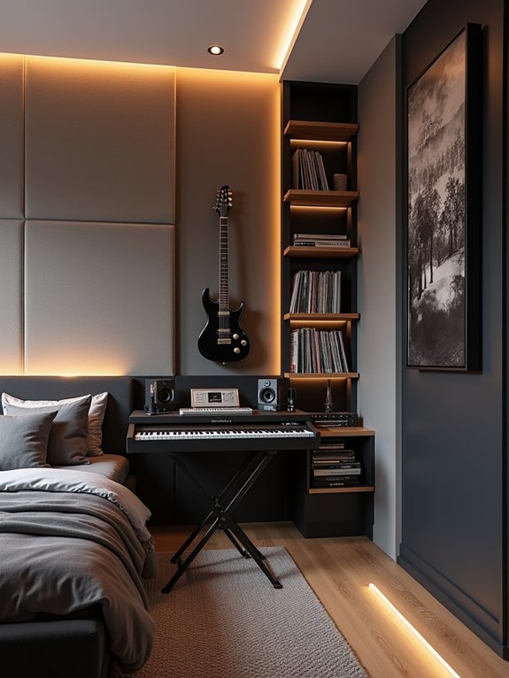 creative music studio setup