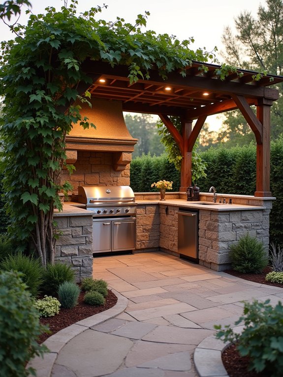 culinary paradise garden kitchen