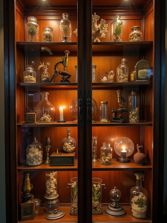 curiosity cabinet spooky treasures