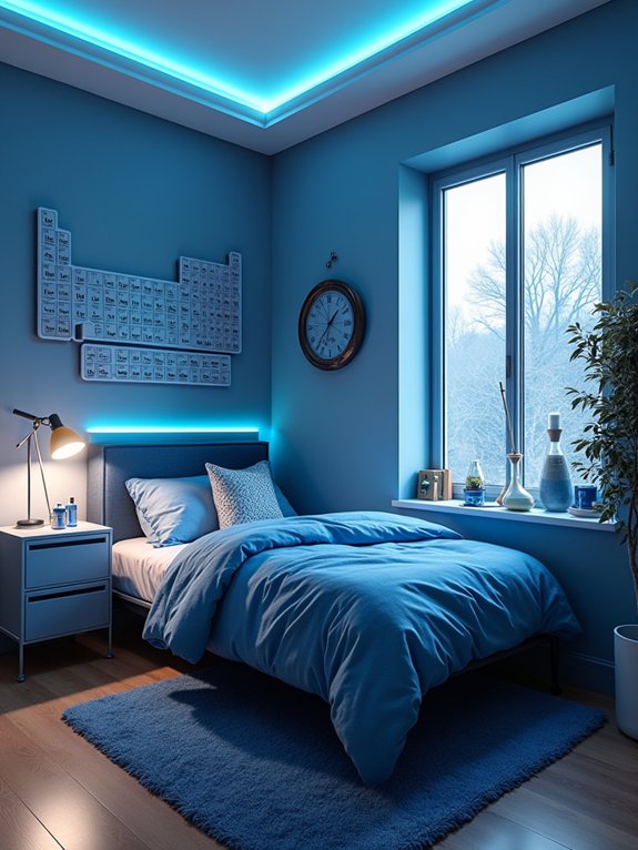curiosity driven scientific bedroom