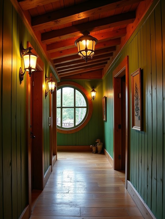 curved arches and cozy nooks