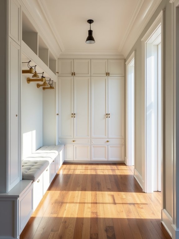 custom hallway storage solutions