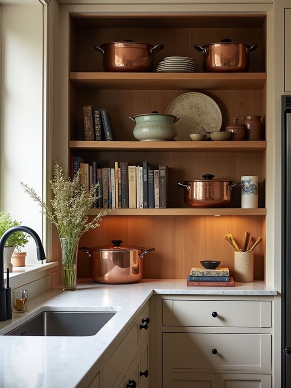 custom shelving for kitchens