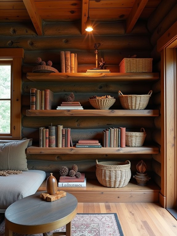 custom storage for cabins