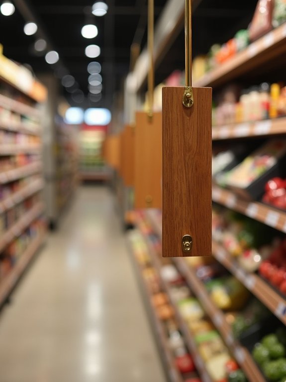 customizable creative aisle markers