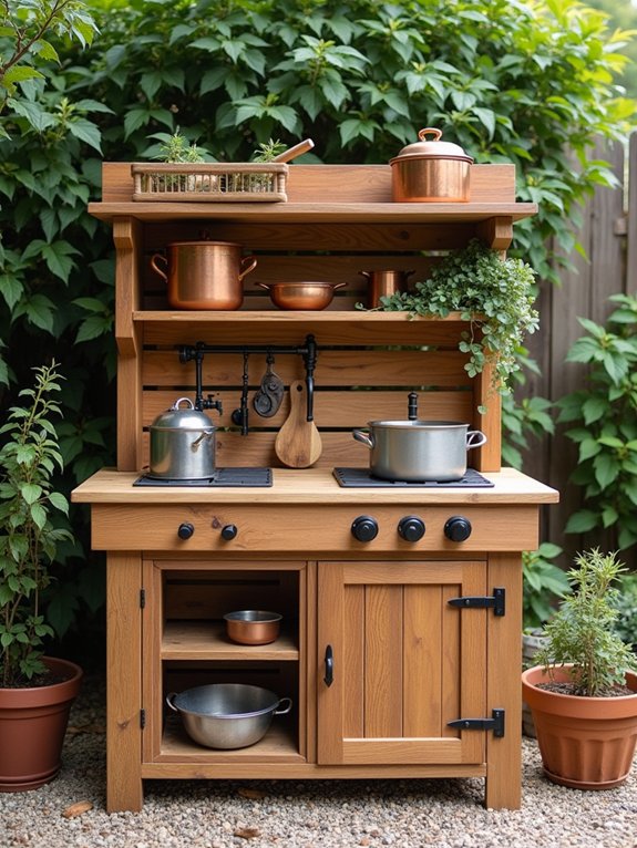 customizable outdoor mud kitchen