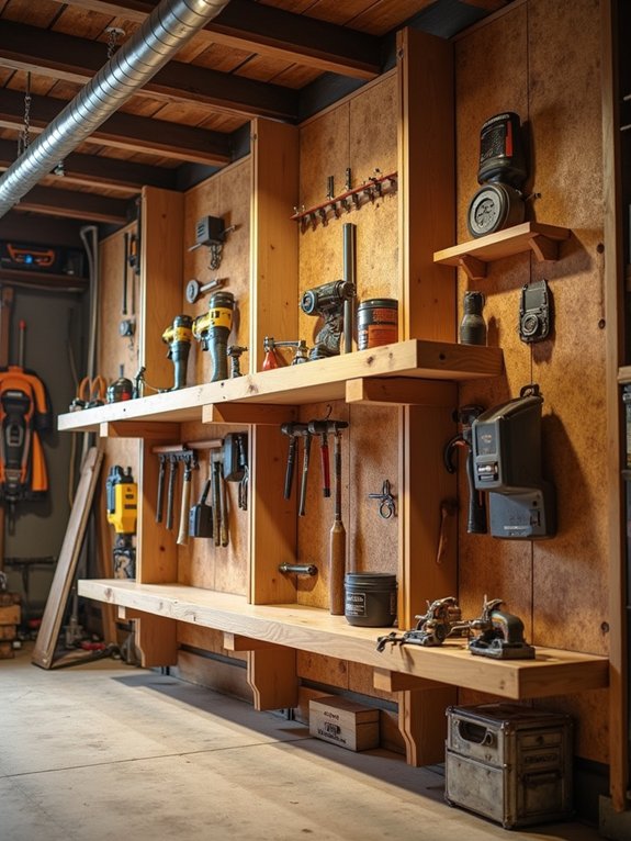 customizable storage wall system