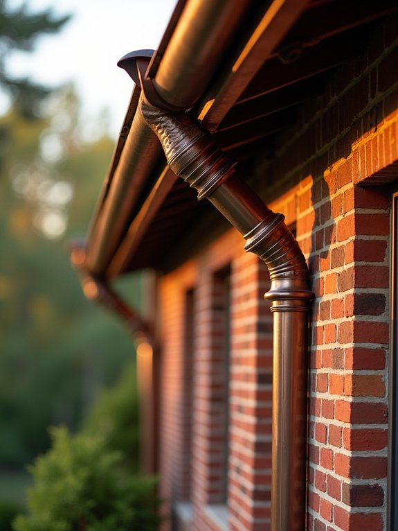 decorative downspouts and gutters