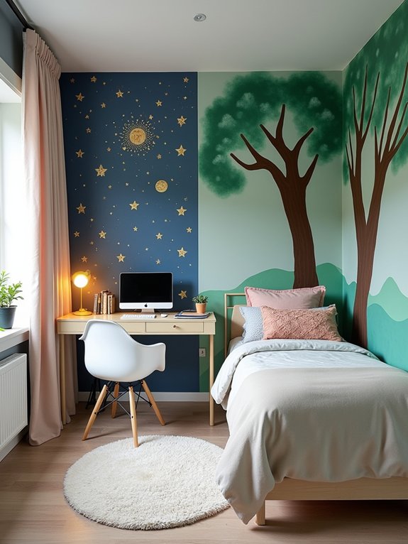 dedicated personal spaces created