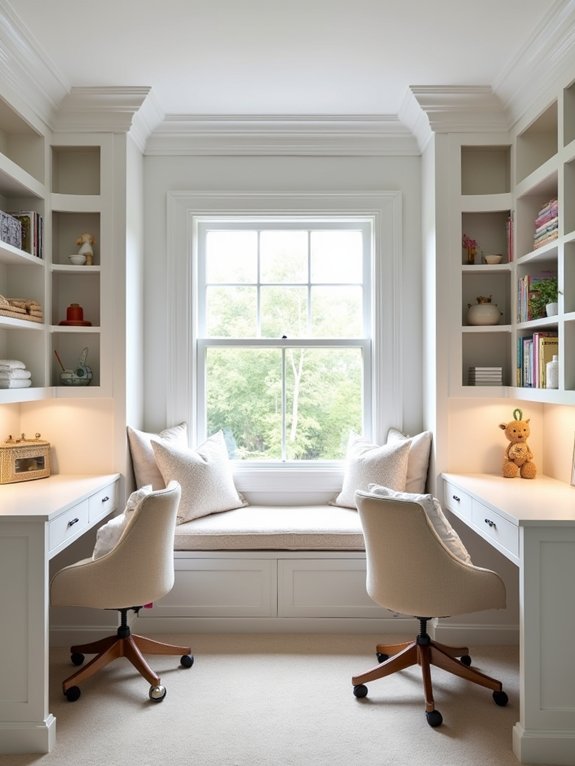 dedicated study spaces for kids