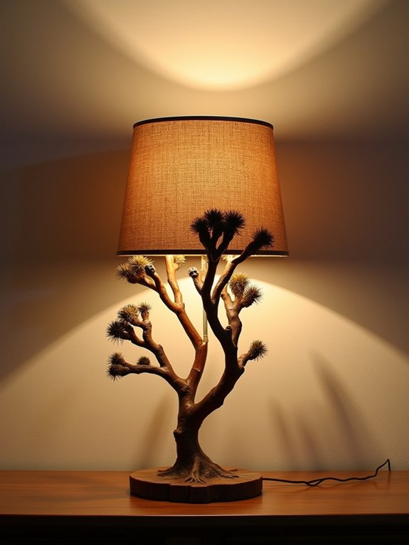 desert inspired handcrafted table lamps