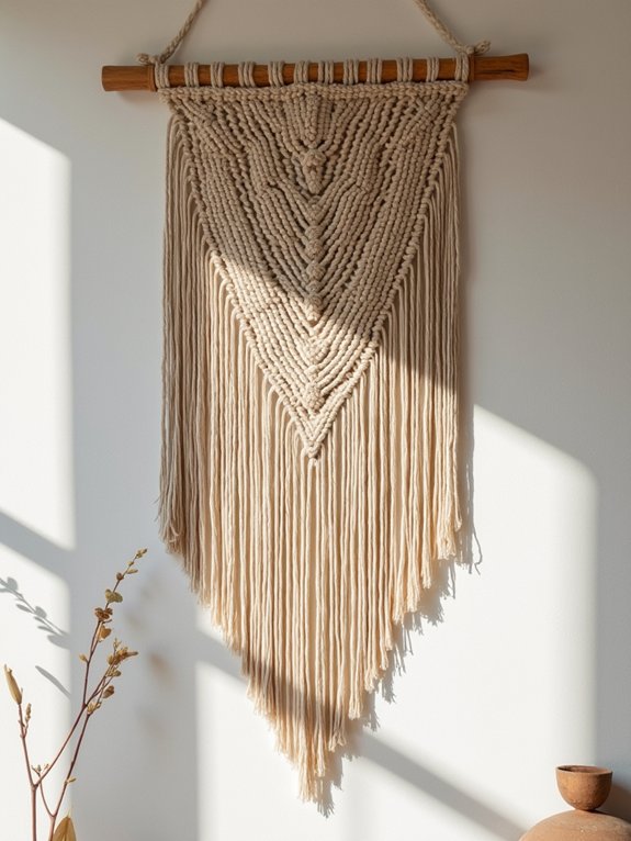 desert inspired macram wall hangings