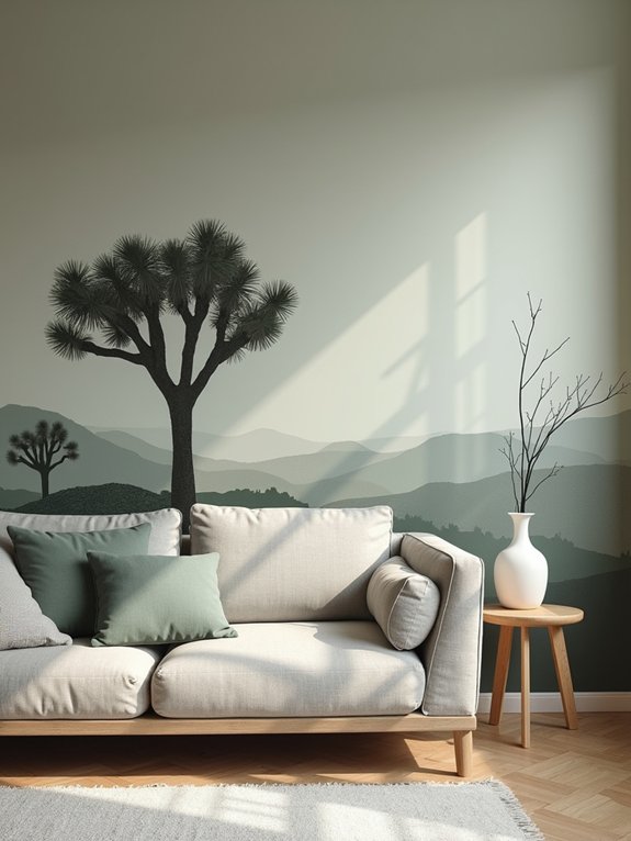 desert inspired modern wallpaper designs
