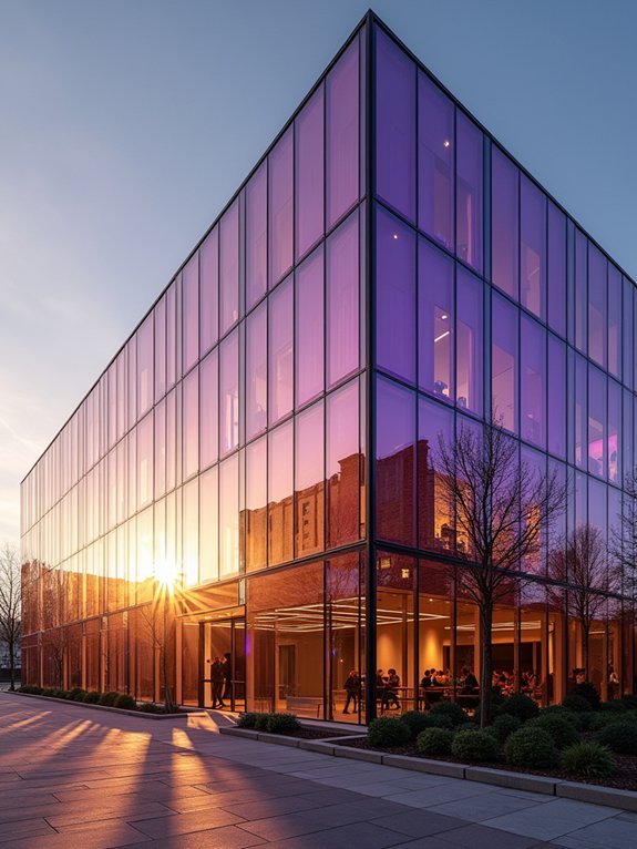 dichroic glass architectural innovation