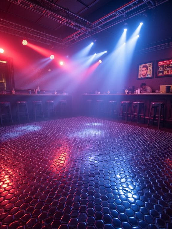 disco inspired reflective surfaces