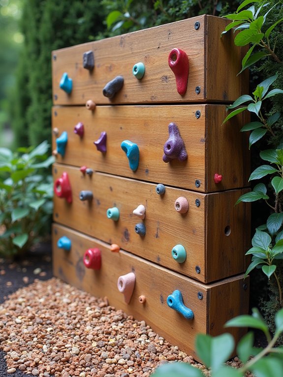 diy climbing wall project