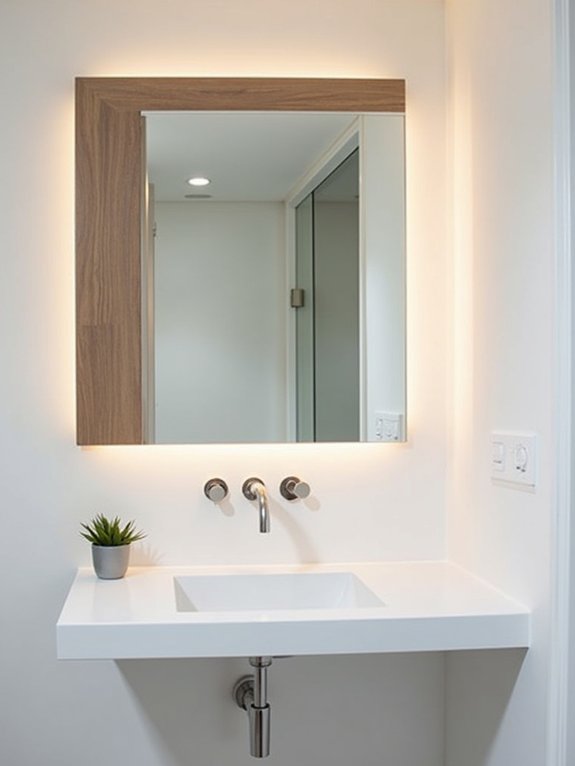 diy mirror frame project