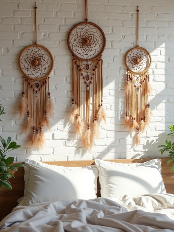 dreamy handcrafted display arrangement