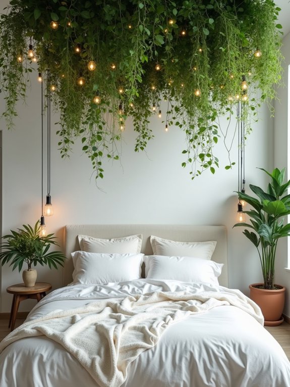 dreamy hanging plant paradise