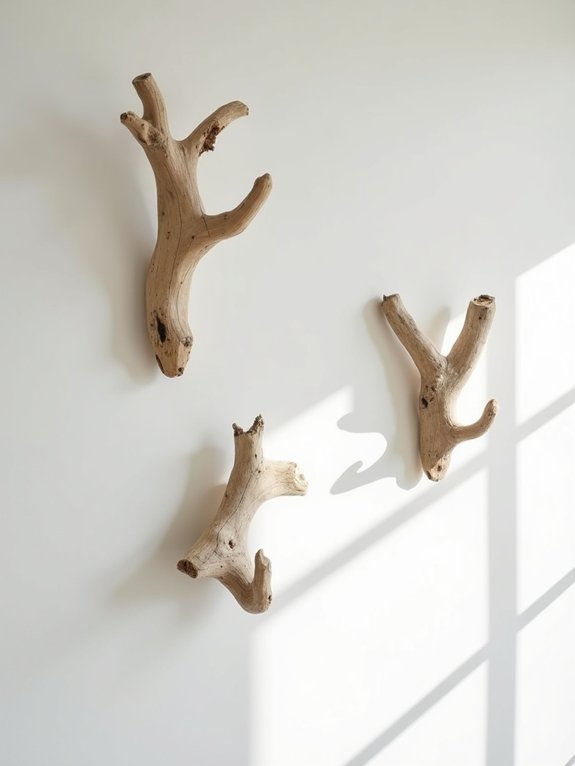 driftwood coat hooks design