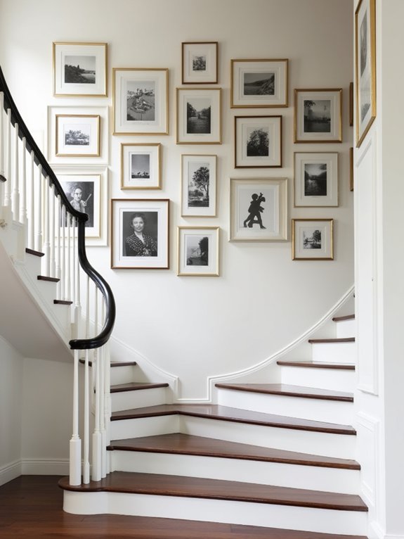dynamic ascending gallery display