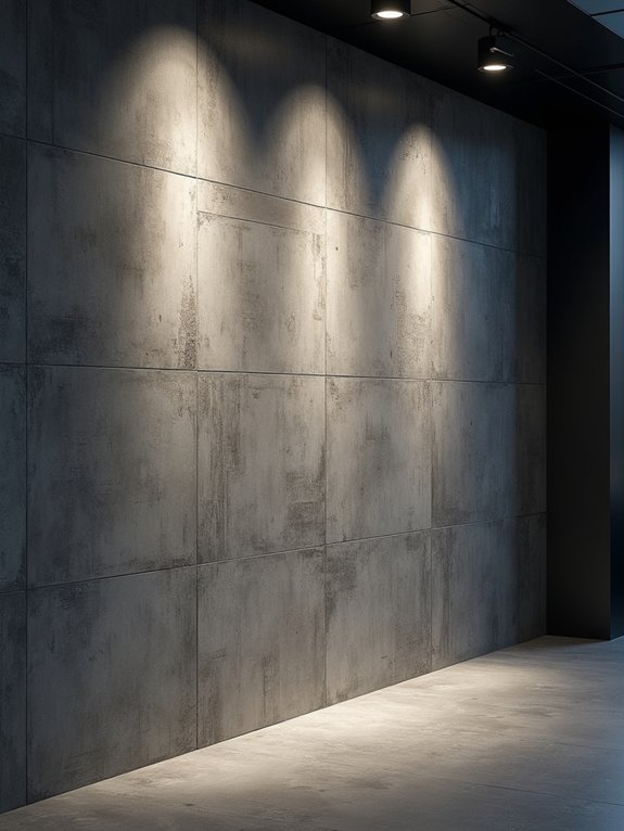 dynamic textured gym walls