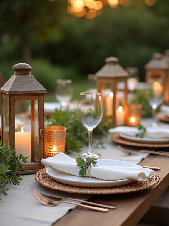 eco friendly bamboo tablescape essentials