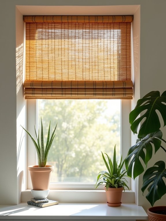 eco friendly bamboo window treatments