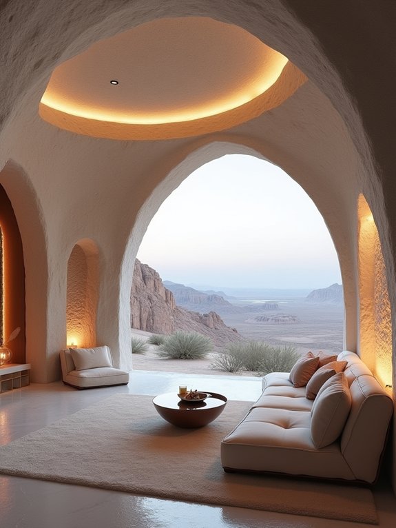 eco friendly cave accommodations