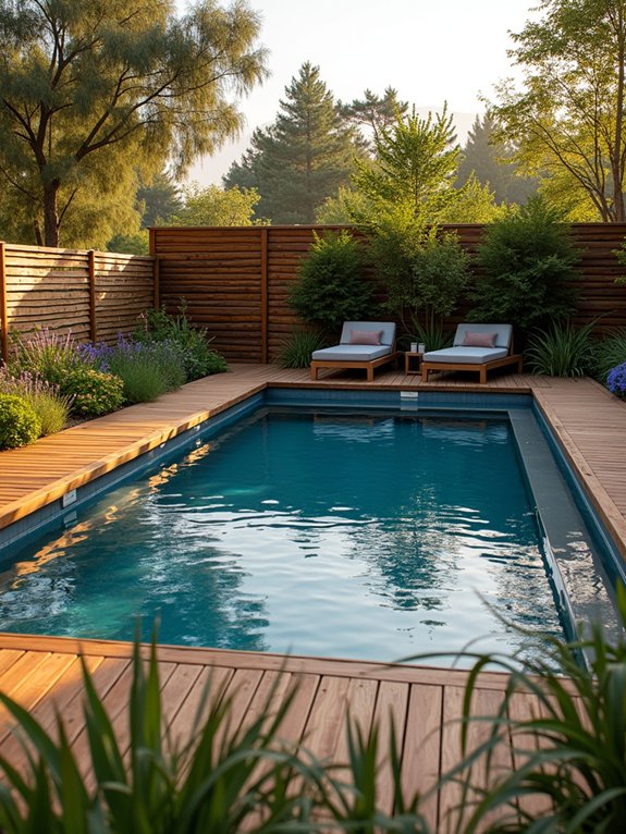 eco friendly pool landscaping ideas