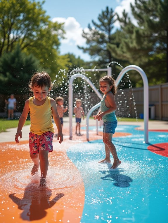 eco friendly water play zone