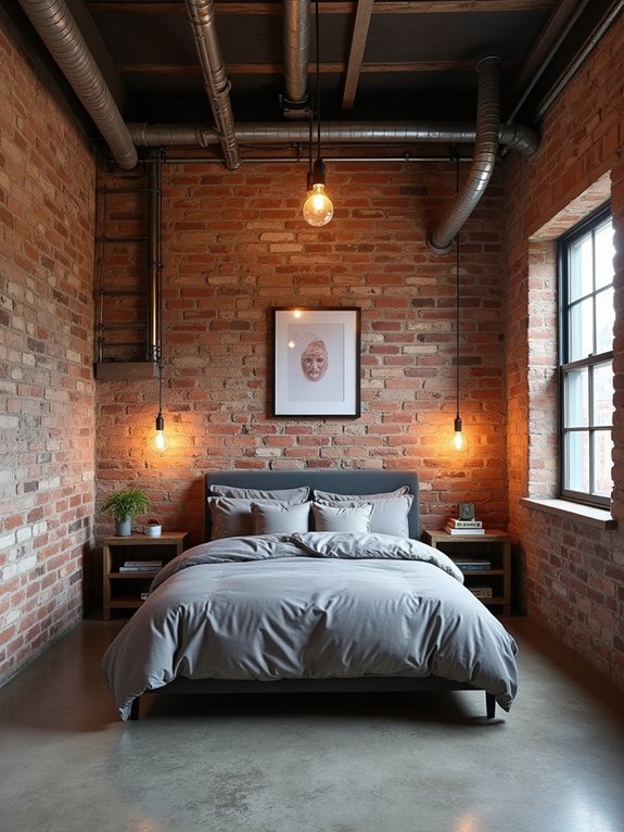 edgy yet inviting atmosphere