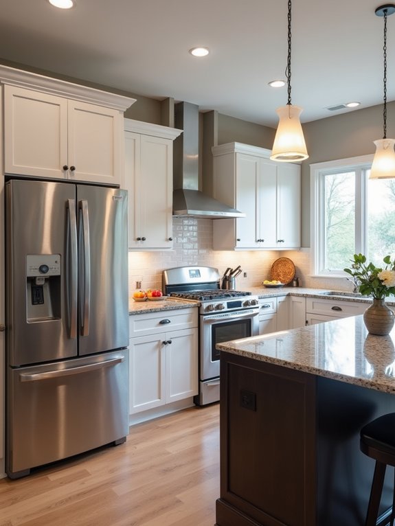 efficient kitchen work triangle