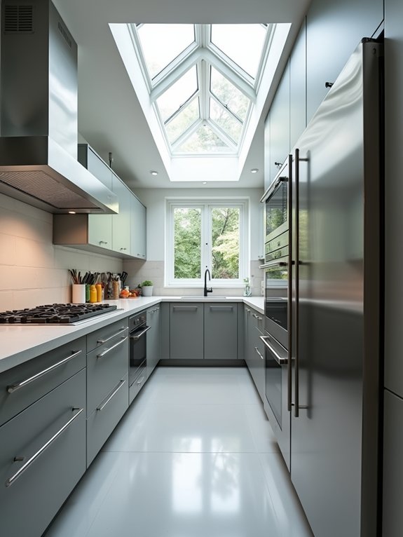 efficient kitchen work triangle