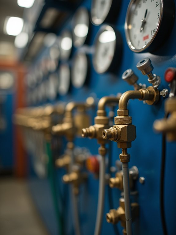efficient pneumatic workshop setup