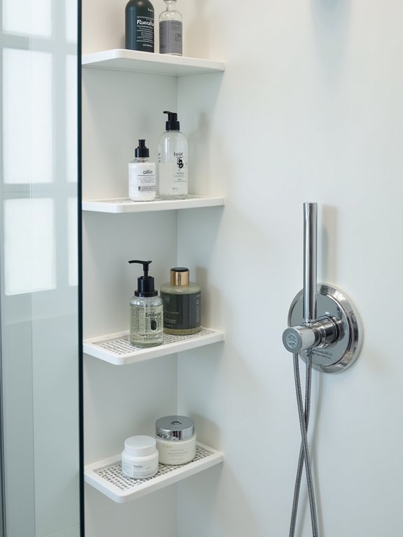 efficient shower organization solutions
