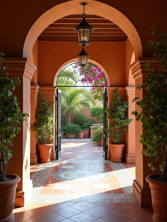 elegant arched doorway design