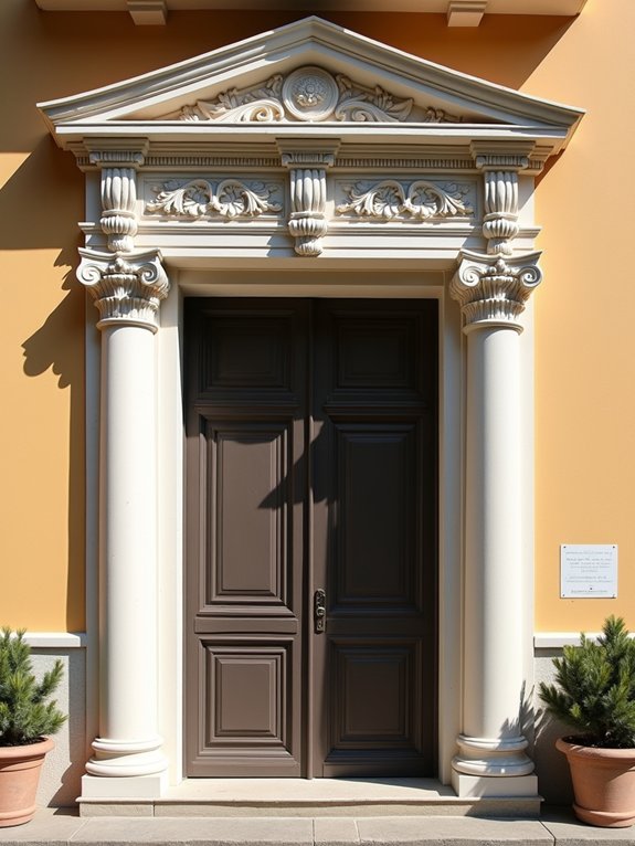 elegant architectural doorway enhancements