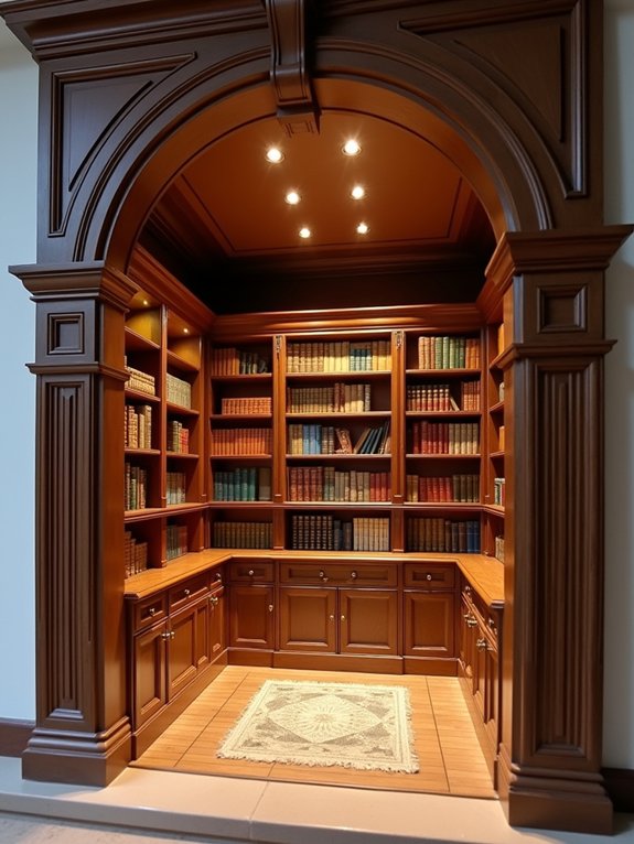 elegant architectural model display