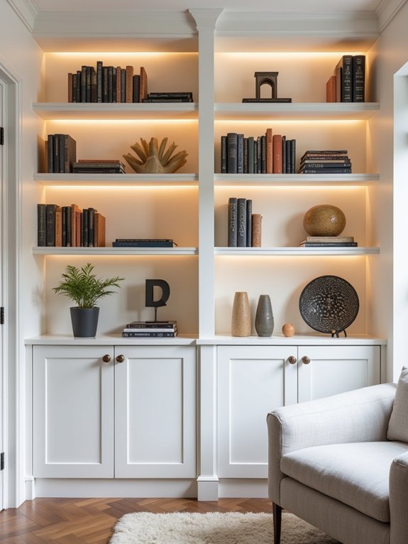 elegant customizable book storage