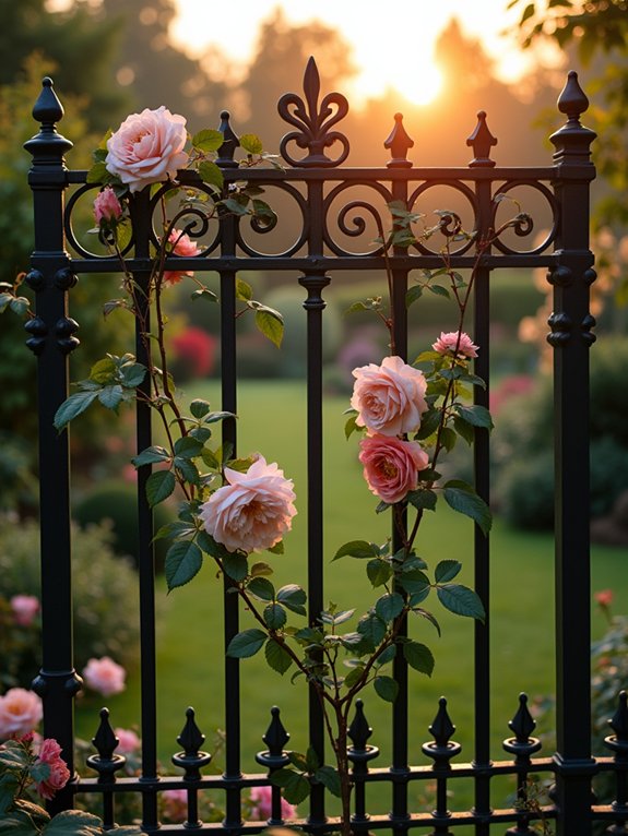 elegant durable wrought iron