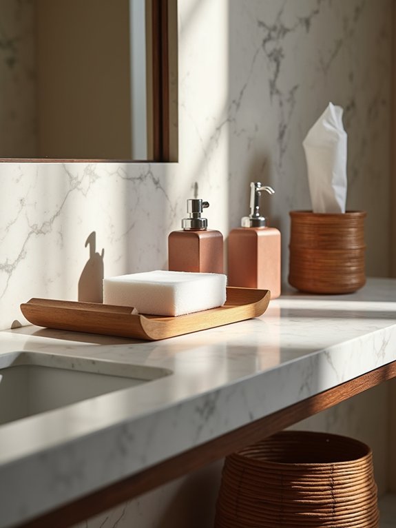 elegant guest bathroom essentials