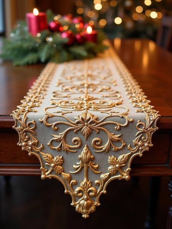 elegant holiday table decor