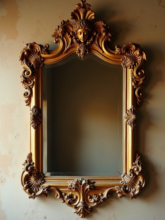 elegant italian mirror frames