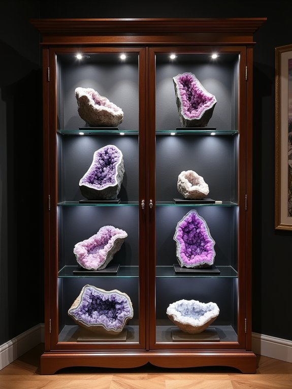 elegant protective display cases