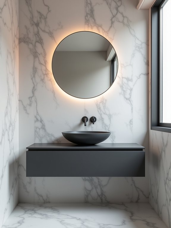 elegant space saving bathroom solutions